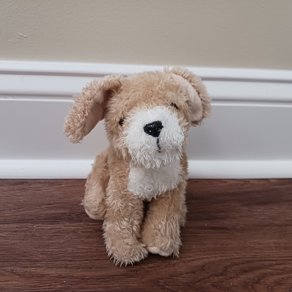 Our Generation Battat Plush Puppy Dog Tan White Muzzle Stuffed Animal Toy